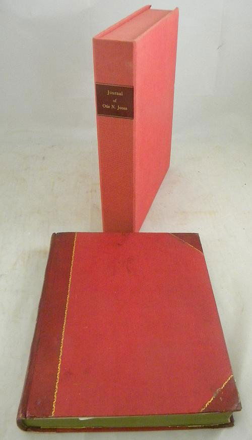 1851 Sailing Journal of Otis N. Jones: 1851 Journal of Otis N. Jones, Enclosed is letter from establishment in which it was purchased in 1989 is a listing of vessels Otis Jones sailed on. ( SHIP HORSBURGH, OSCAR, BARK PATHFINDER & CLIPPER
