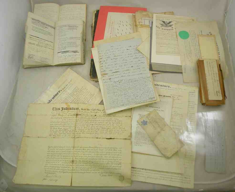 Boxlot 19th Century Letterheads Billheads Document: Boxlot 19th Century Letterheads Billheads Document Etc. Some with really nice graphics including Bicycles, etc....