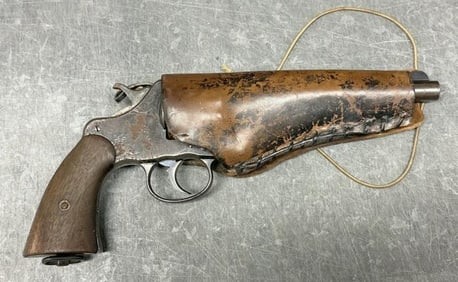 COLT U S ARMY Model 1901 pistol. ( Serial Number 107966 ), has on one side wear to the finish near