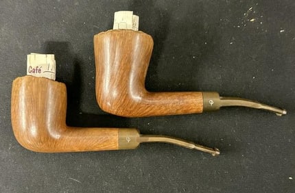 (2) CHARATAN'S EXECUTIVE pipes, in nice found condition, from estate collection we are selling, (