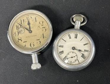 (2) as found, not running large WALTHAM watches for automobiles, just as we found them.