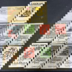 Lot of older MINSTREL soft cover books, also mailing envelope...From estate of old time ephemera