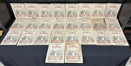 ( 26 ) PUNCH Magazines, mostly all from 1920's ( most all 1926 & 1927 ).....overall nice condition,