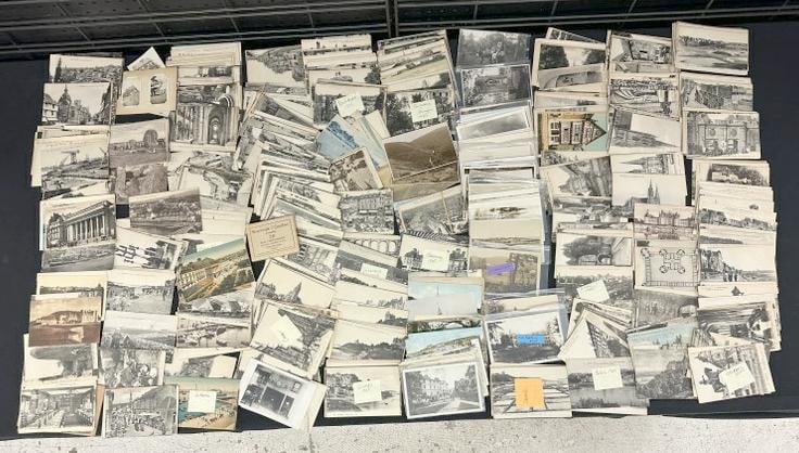 Hundreds & Hundreds mostly FRENCH POSTCARDS, good lot for a dealer to sort out….Many different (1 of 8)