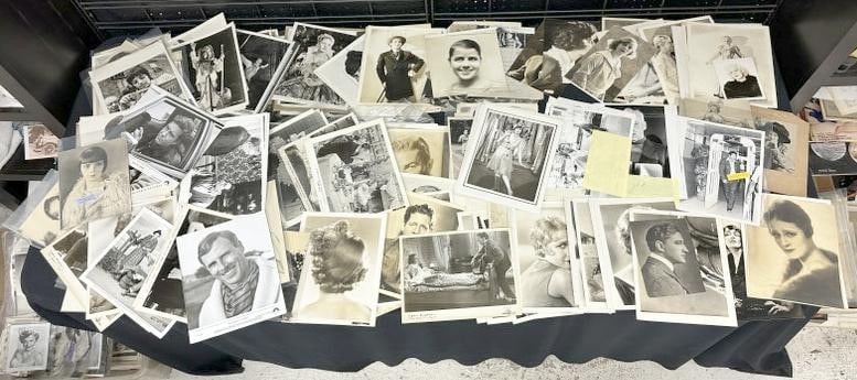 ( 277 ) older black & white Celebrity PRESS PHOTOGRAPHS, most all in sleeves, most all 8" x 10", has (1 of 6)