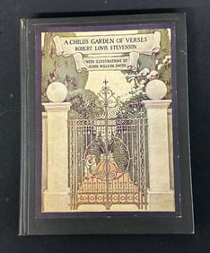 A CHILD'S GARDEN OF VERSES , by Robert Louis Stevenson, illustrations by Jessie Wilcox Smith,