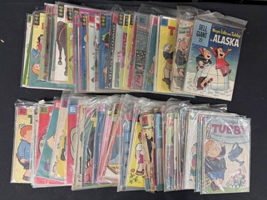 Lot of 85 Marge's Little Lulu and Marge's Tubby comics. Titles range in date from 1950 through the