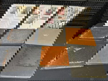 One Box of Military themed Photo Albums. WWI & WWII etc etc. 8 Albums Total, hundreds of