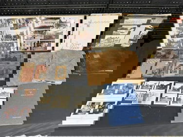 Large mixed Lot of Vernacular and unusual Photo Albums, including Shriner's Scrapbook, Bizarre