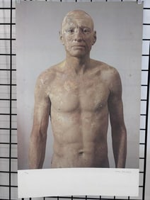 Signed/Numbered Antonio Lopez Garcia poster. The poster is of one of his hyper-realistic sculptural