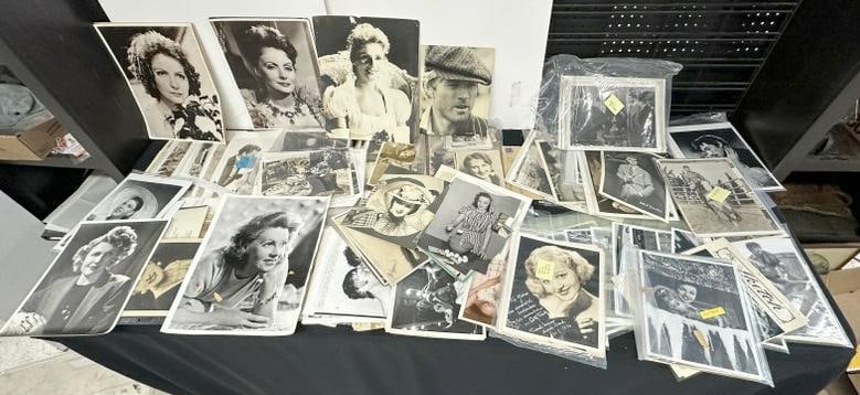 Hundreds & Hudreds of Celebrity PRESS PHOTOGRAPHS, many stars, some signed, great lot for a dealer (1 of 9)