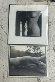 (2) Will Faller female nude signed photographs ( gelatin silver prints ), one is number 1 of 15, one