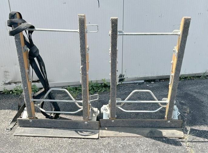 (2) ROLL OR KARI organ dollies, Model P6B, in good coondition, from estate of a Locksmith in (1 of 2)