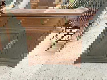 Asian hardwood silverware cabinet with fitted multi drawers inside, nice overall condition, from