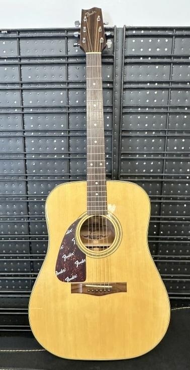 Fender F-210 Left-Handed acoustic guitar, from local estate, very clean, and appears to have been (1 of 9)