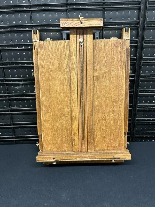 MONET portable folding Artist's easel, nice condition, from Artist's estate in Woodstock, N.Y. With (1 of 3)