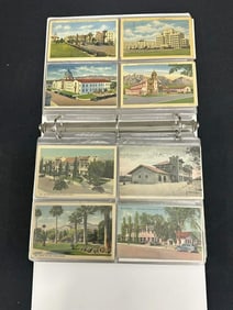 Nice ARIZONA postcard album ( a few New Mexico ), includes RPPC, mostly 1950's or so, some earlier,