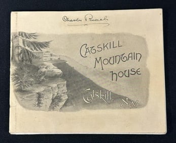 1911 CATSKILL MOUNTAIN HOUSE ( CATSKILL NY ) souvenir booklet, found in Albany, N.Y. estate. Nice