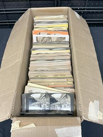 Approx. ( 290-300 ) stereoviews of Europe including (12) tissue views, all real photo. From estate