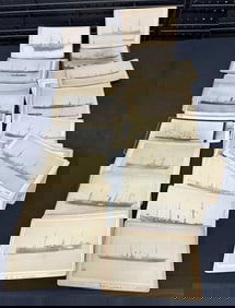 59 Cabinet Cards of Ships by F.C. Gould, Gravesend. Great lot for a collector or dealer…..