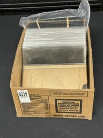 (40) 5?? x 7?? glass negatives plus another group of negatives in original box. 20 of the