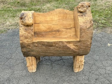 Alan Siegel ( born 1938 ) spalted maple circa 2000 chair, directly from his Woodstock, N.Y. home and
