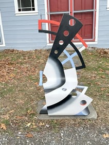 Alan Siegel ( born 1938 ) "Art Nouveau Chair", made in 1980's, this comes directly from the Artist's