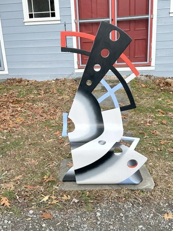 Alan Siegel ( born 1938 ) "Art Nouveau Chair", made in 1980's, this comes directly from the Artist's (1 of 4)