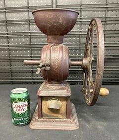SWIFT MILL LANE BROTHERS MILLBROOK, NEW YORK early No. 13 countertop coffee grinder, drawer intact,
