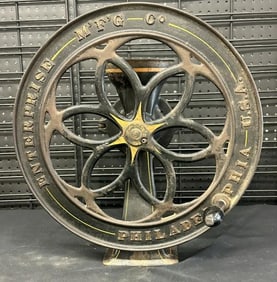 ENTERPRISE MODEL 750 coffee grinder, original paint, nice overall condition, from Hudson Valley