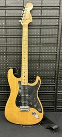 FENDER Stratocaster guitar, Serial Number S772410, no case, nice overall condition, some crackling