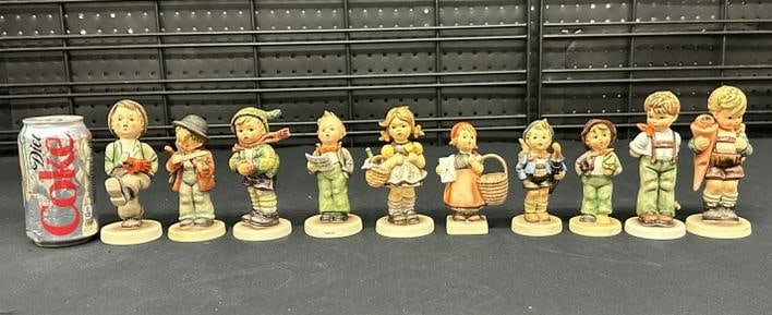 (10) HUMMEL figurines in nice estate condition, from huge Albany, N.Y. area collection, to show (1 of 4)