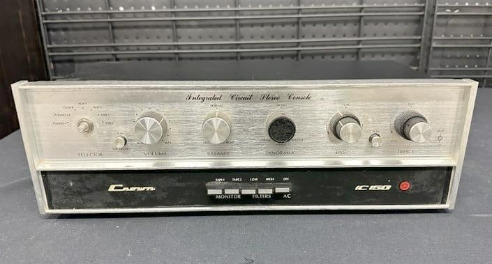 Vintage Crown IC-150 stereo preamplifier, from Hudson Valley estate of a Musician, was in his: Vintage Crown IC-150 stereo preamplifier, from Hudson Valley estate of a Musician, was in his Studio, just as we found it…..