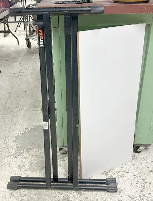 Proline double -braced X style keyboard stand, in nice overall condition, from Hudson Valley estate (1 of 1)