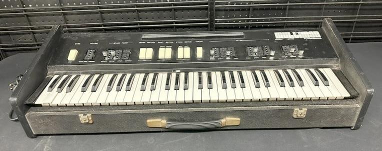 Vintage Crumar Multiman analog string synthesiser, circa late 1970's…..no top case, from Hudson (1 of 6)