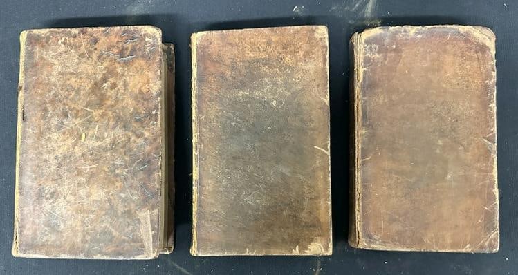 (3) early 19th century books pertaining to ( USE OF GLOBES ), from estate library of Charles J. (1 of 12)