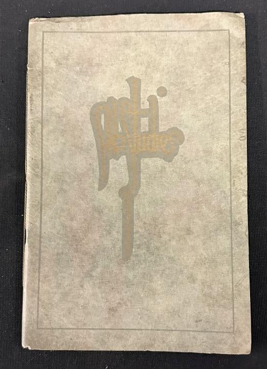 ALO STUDIES, circa 1920's, nice overall condition, clean inside, a few little blemishes on soft: ALO STUDIES, circa 1920's, nice overall condition, clean inside, a few little blemishes on soft covers….from estate library of Charles J. Carlotti.
