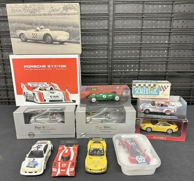(12) slot cars, mostly 1/32 scale, (4) without original packaging....very nice condition...From (1 of 8)