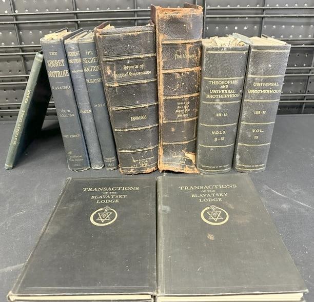 Lot of ( THEOSOPHICAL SOCIETY ) Meetings and Recordings, and related books….from the estate (1 of 10)