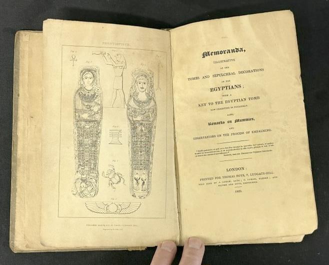 Memoranda, Illustrative of the Tombs and Sepulchral Decorations of the Egyptians; With a Key to the: Memoranda, Illustrative of the Tombs and Sepulchral Decorations of the Egyptians; With a Key to the Egyptian Tomb, now exhibiting in Piccadilly: also, Remarks on Mummies, and Observations on the Proce