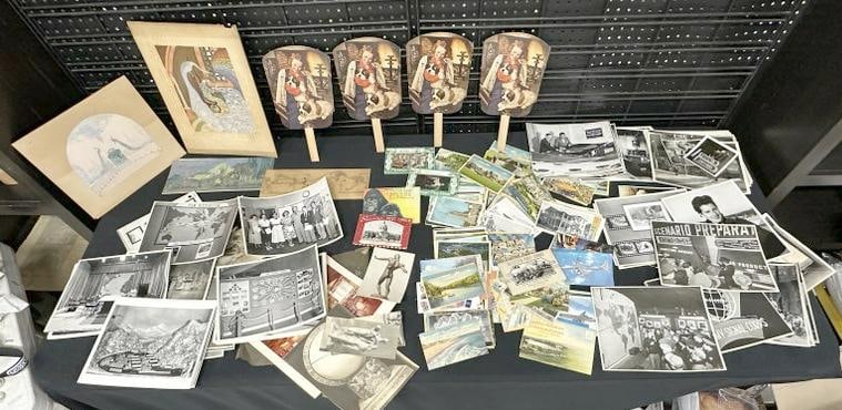 Misc. estate ephemera lot to include quantity of press photographs from the Army, other photographs (1 of 13)