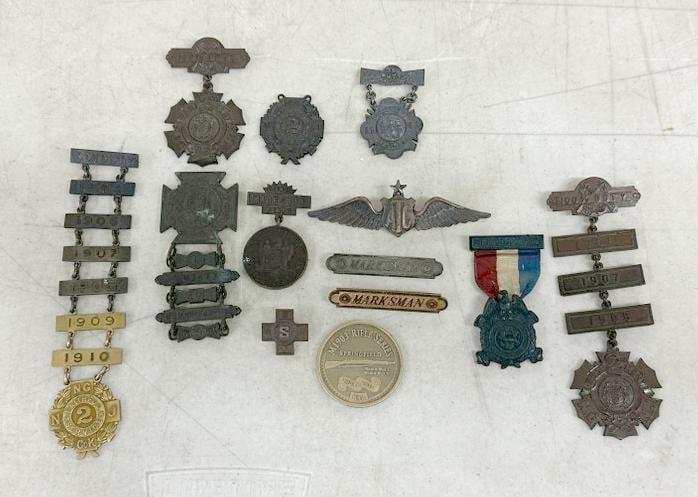 Military Marksman medals and related from local estate. (1 of 5)