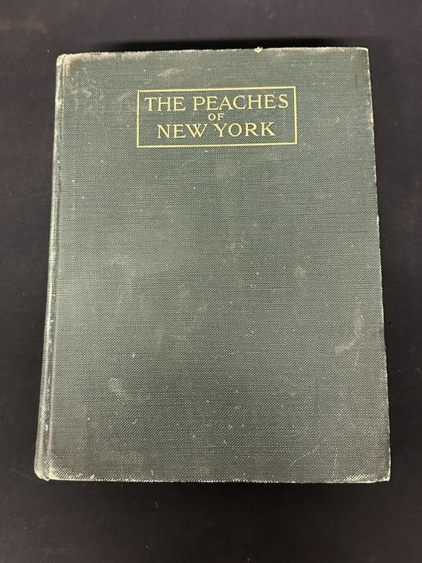 THE PEACHES OF NEW YORK Volume 2, Part 2…..wonderful plates, Published 1917 Albany, N.Y. Nice (1 of 4)