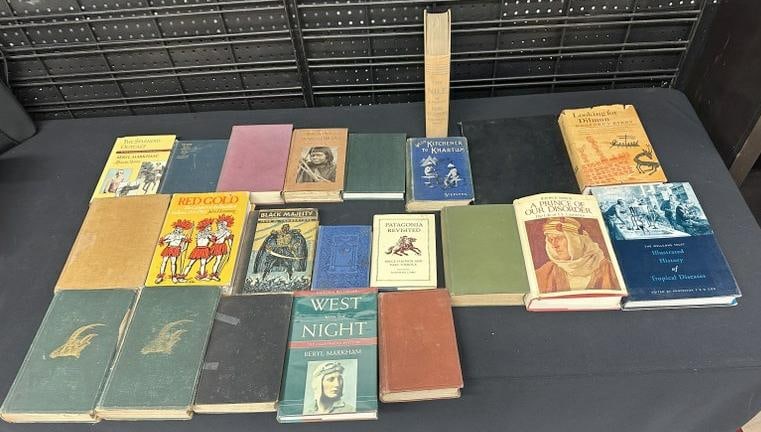 (21) hardcover books relating to Africa, South America, Egypt, etc. From estate in NYC. Just as we (1 of 9)