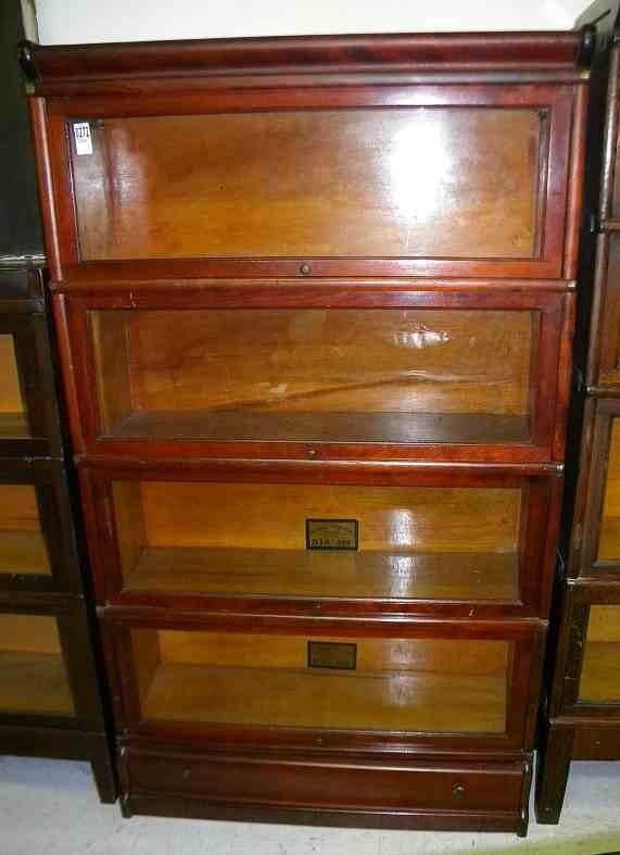 4 Stack Globe Wernicke Cherry Barrister Bookcase