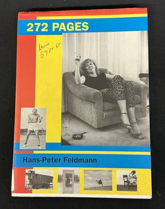 Book- 272 PAGES, by Hans-Peter Feldmann, ex NYC Library , nice overall condition. This is the final (1 of 5)