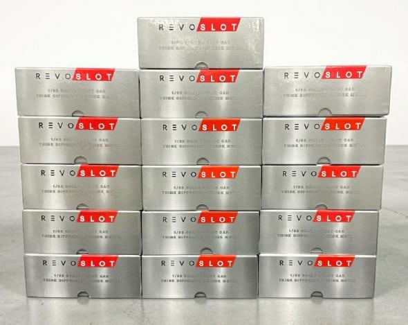 (16) REVO slot cars in original boxes, fine unused condition?.will photograph sides to show what is: (16) REVO slot cars in original boxes, fine unused condition?.will photograph sides to show what is in the boxes.....This is PART III of the New England estate slot car collection we are selling, just