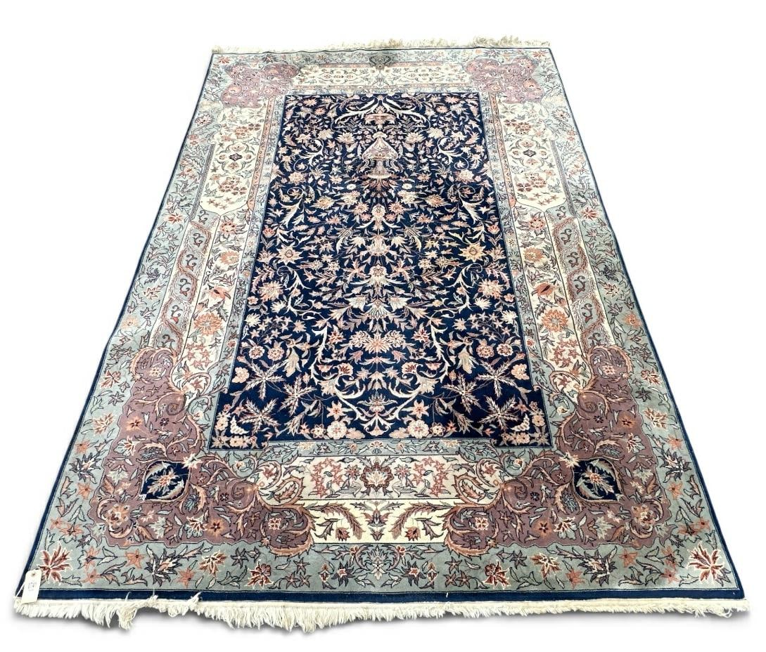 Very nice handmade wool oriental rug, from fine estate in the Hudson Valley. Nice pile, color and (1 of 1)