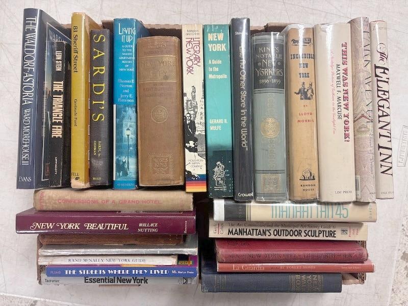 29 New York City & State books. Books include New York Beautiful by Wallace Nutting; The Waldorf (1 of 5)