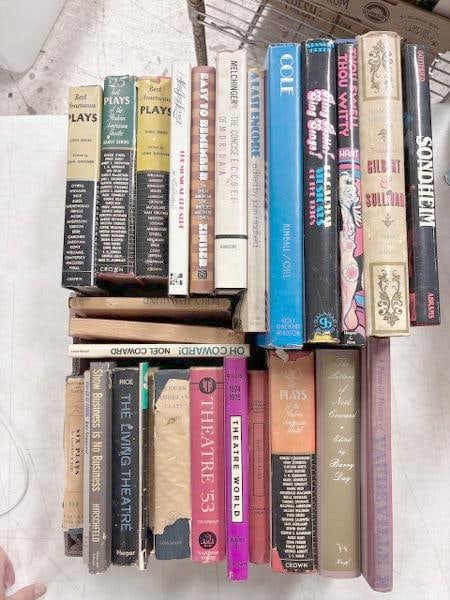 31 books on Theatre and Musical Theatre. This includes The Letters of Noel Coward; Show Business Is (1 of 3)
